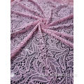 Nylon Polyester Spandex Corn Pattern Lace Fabric